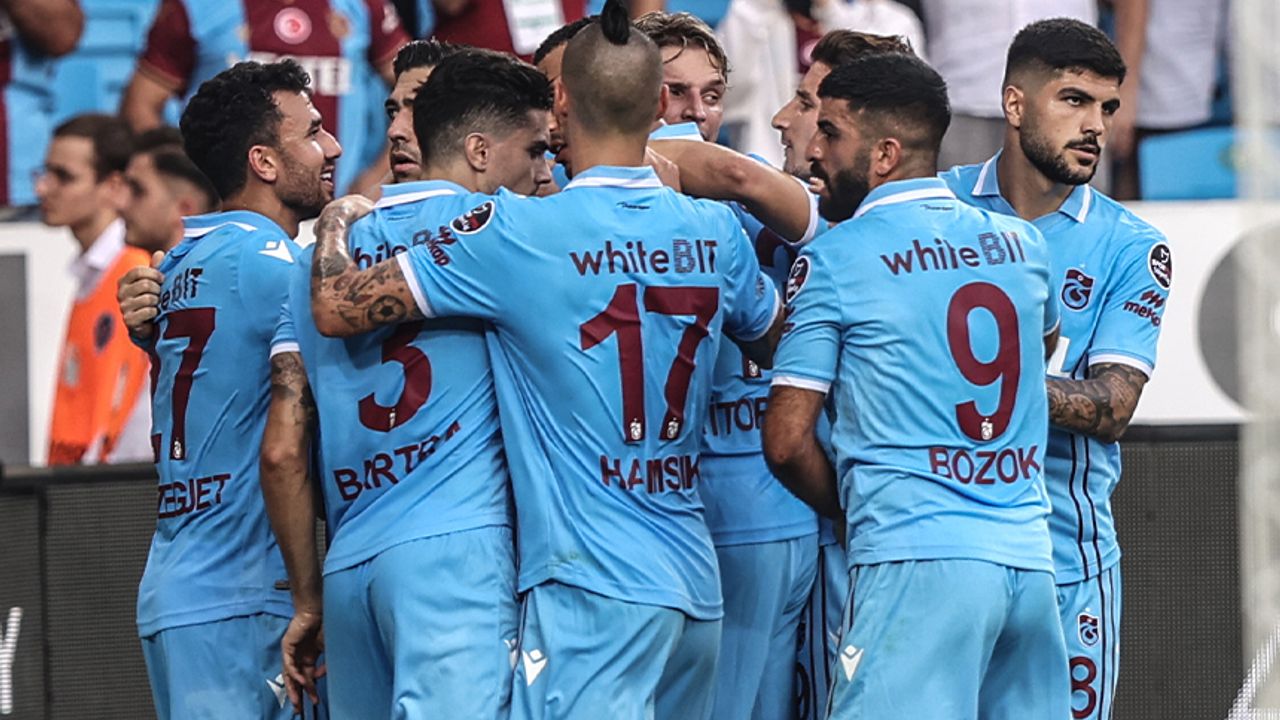 Spor Toto Süper Lig'in ilk 7 haftasında Trabzonspor'un performansı