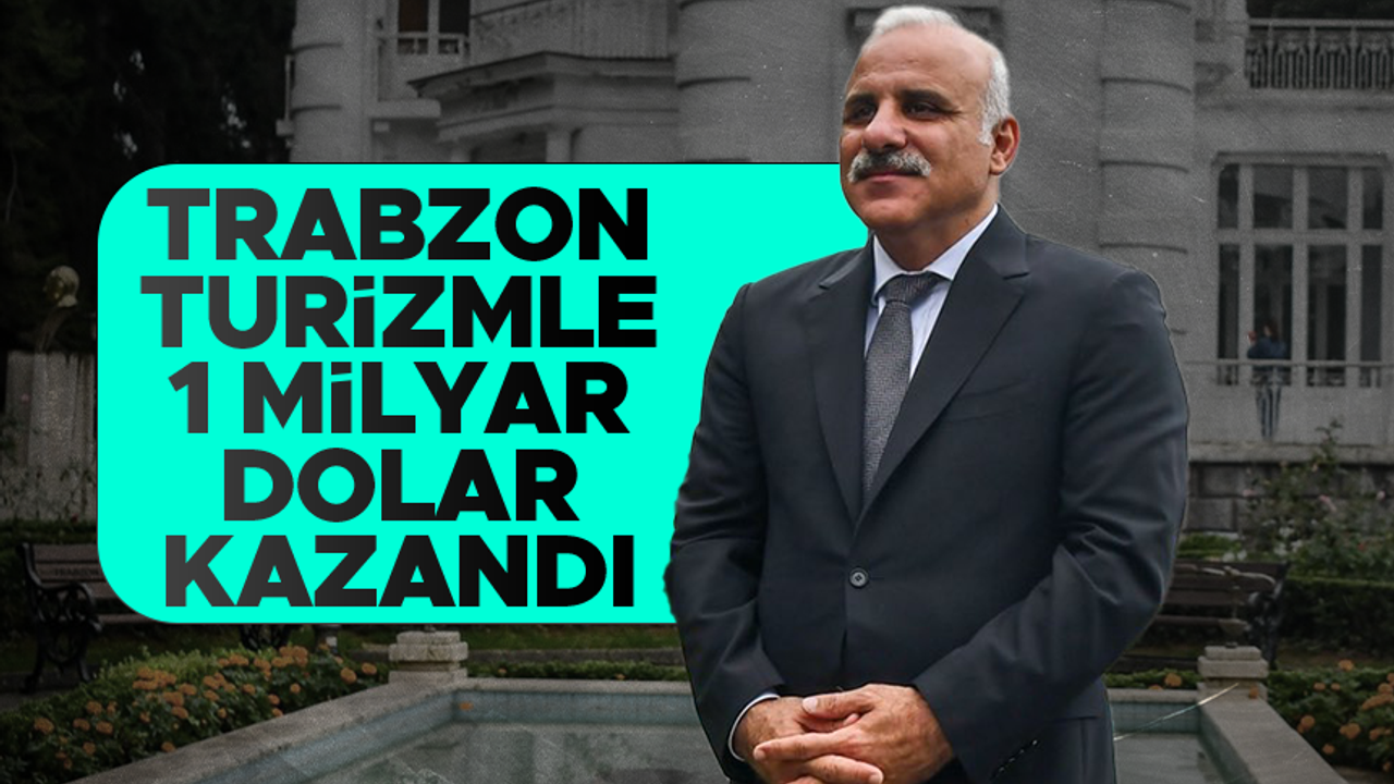 Murat Zorluoğlu: Turizm 1 milyar doların üzerinde bir ekonomiyi bu yıl Trabzon'a kazandırdı