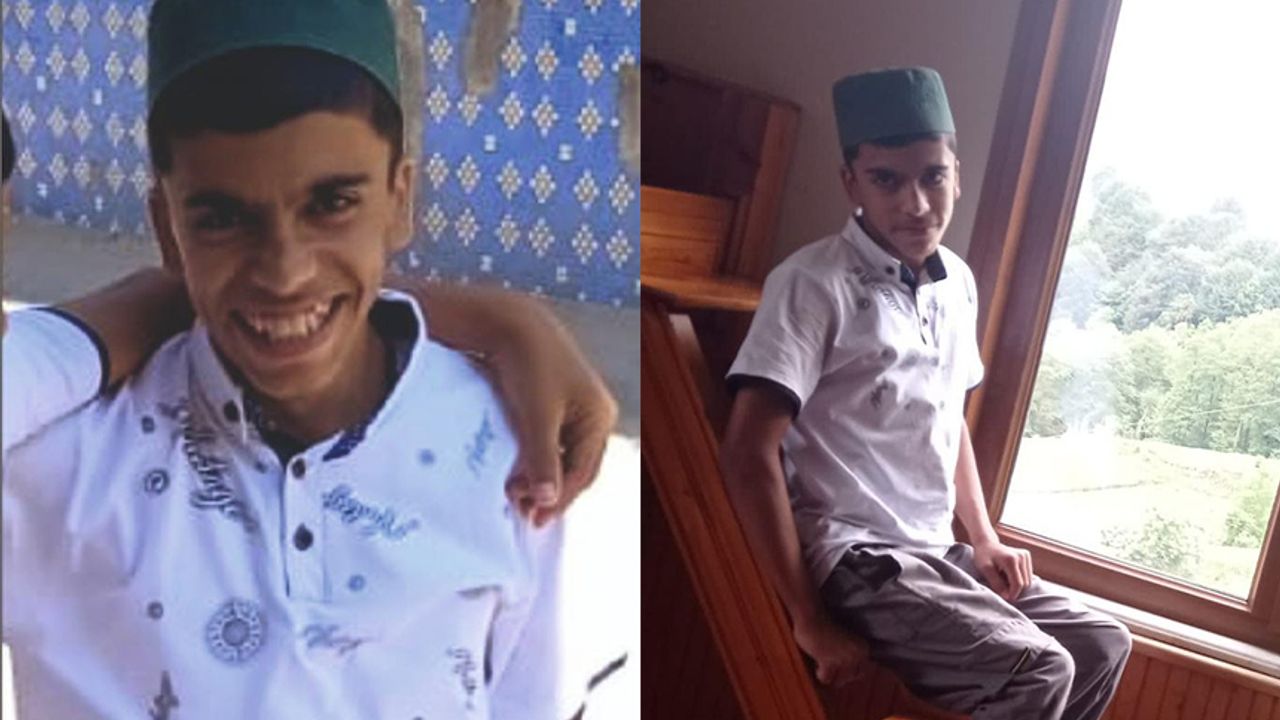 Trabzon'da Kur’an Kursu öğrencisi 16 yaşındaki Adem 9 gündür kayıp olarak aranıyor