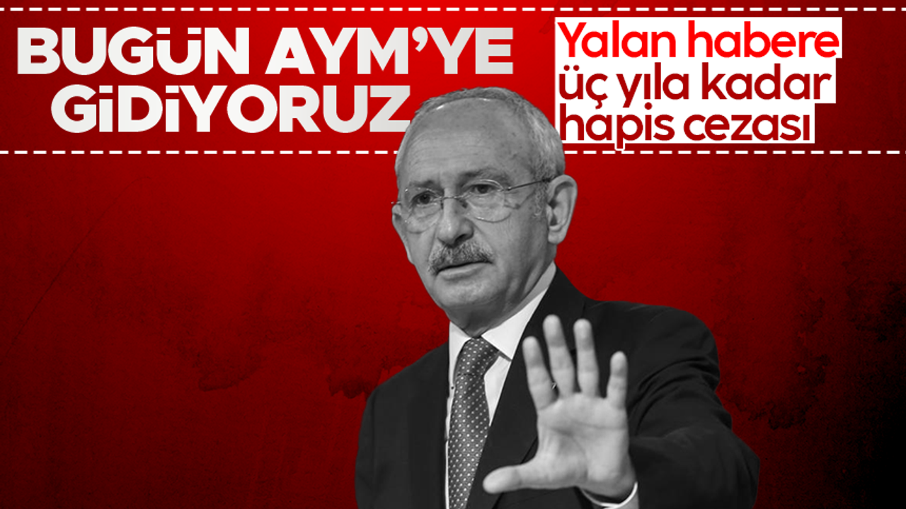 Kemal Kılıçdaroğlu: 29'uncu maddeyi Anayasa Mahkemesi'ne götüreceğiz