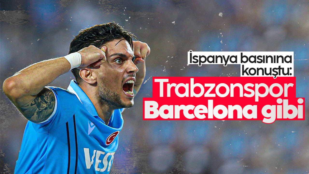 Marc Bartra: 'Trabzonspor, Barcelona ve İspanya Milli Takımı ile benzerlikler taşıyor'