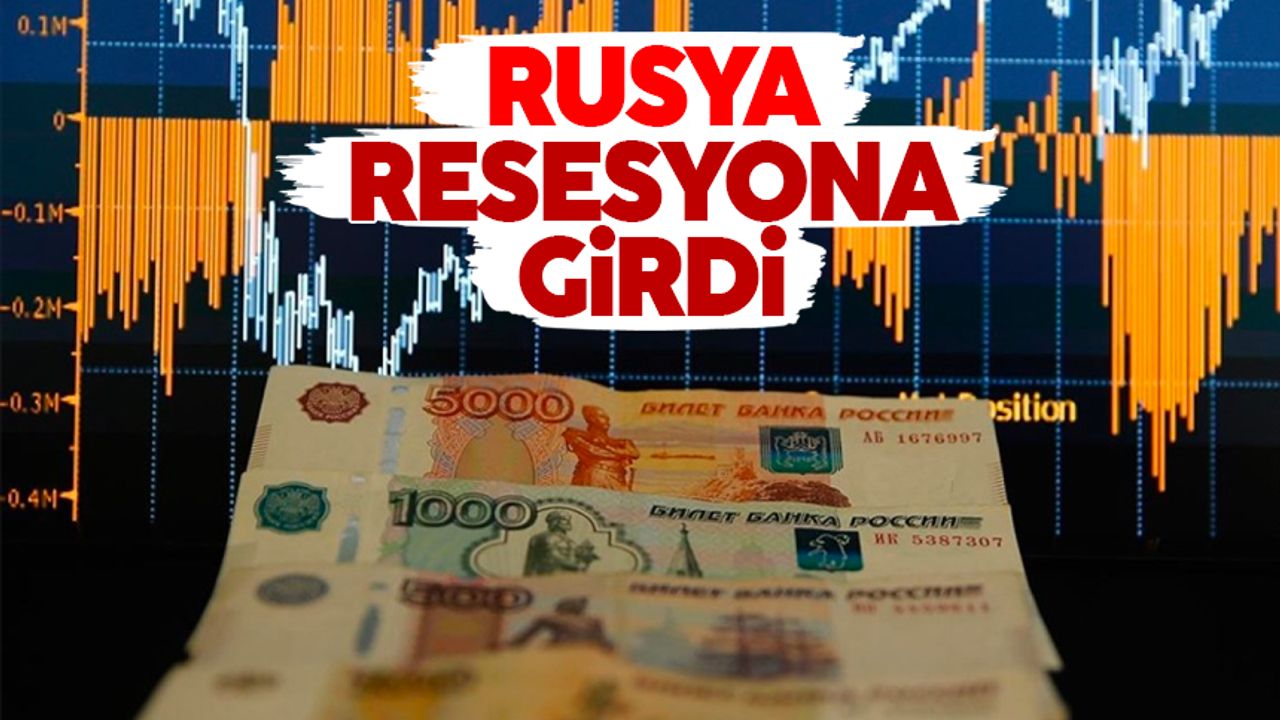 Rus ekonomisi resesyona girdi