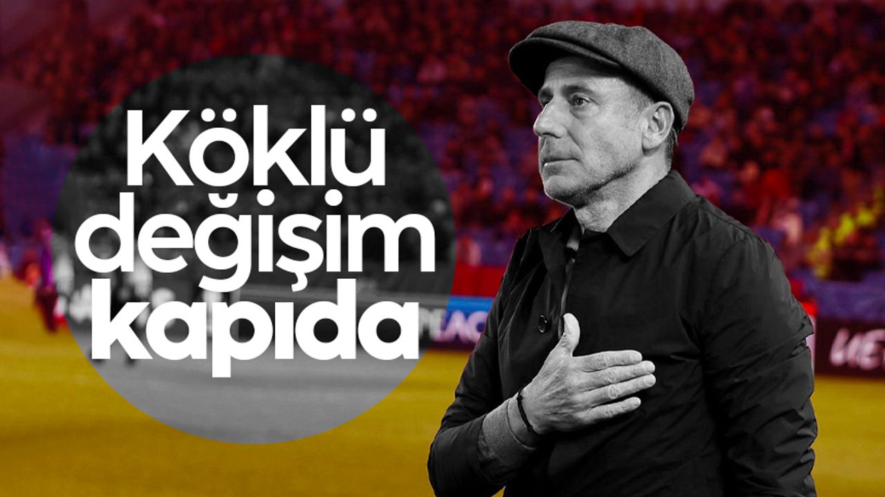 Trabzonspor'da köklü değişim kapıda