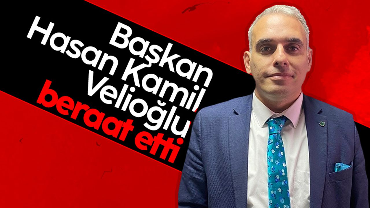 Gelecek Partisi Trabzon İl Başkanı Hasan Kamil Velioğlu beraat etti
