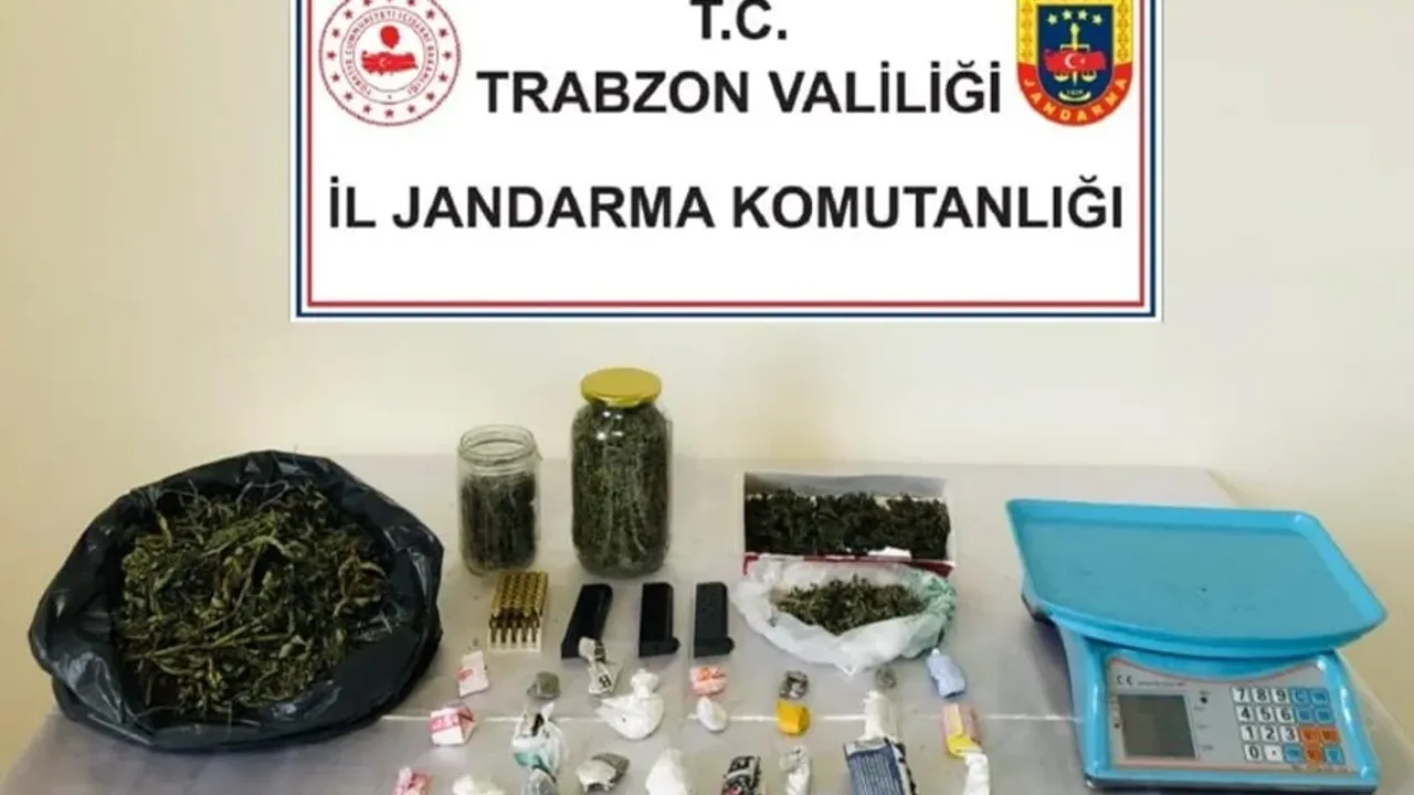 Jandarmadan Trabzon'da operasyon! Uyuşturucuya geçit yok