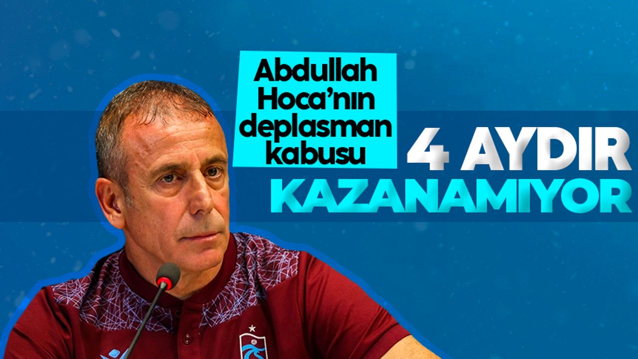 Trabzonspor'un deplasman kabusu devam ediyor