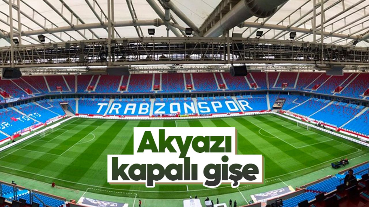 Trabzonspor taraftarı Akyazı'yı dolduracak