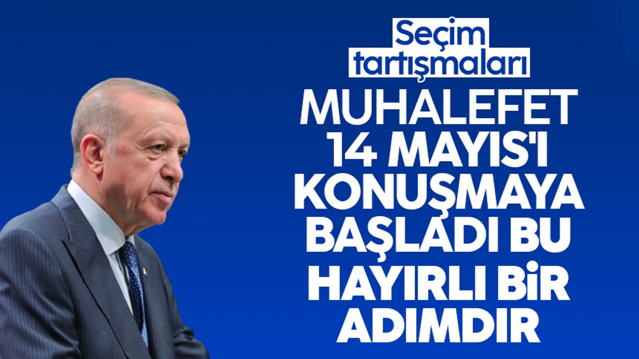 Cumhurbaşkanı Erdoğan'dan seçim takvimi mesajı