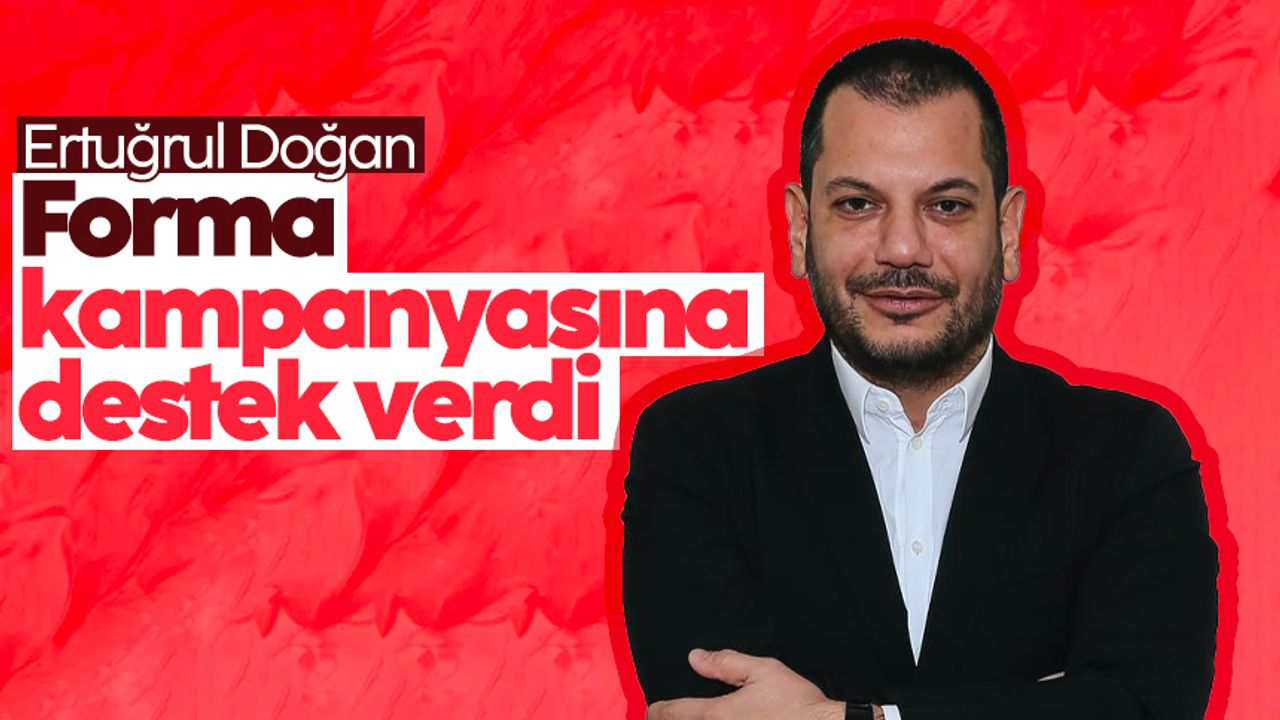 Ertuğrul Doğan, Trabzonspor'un forma kampanyasına destek verdi