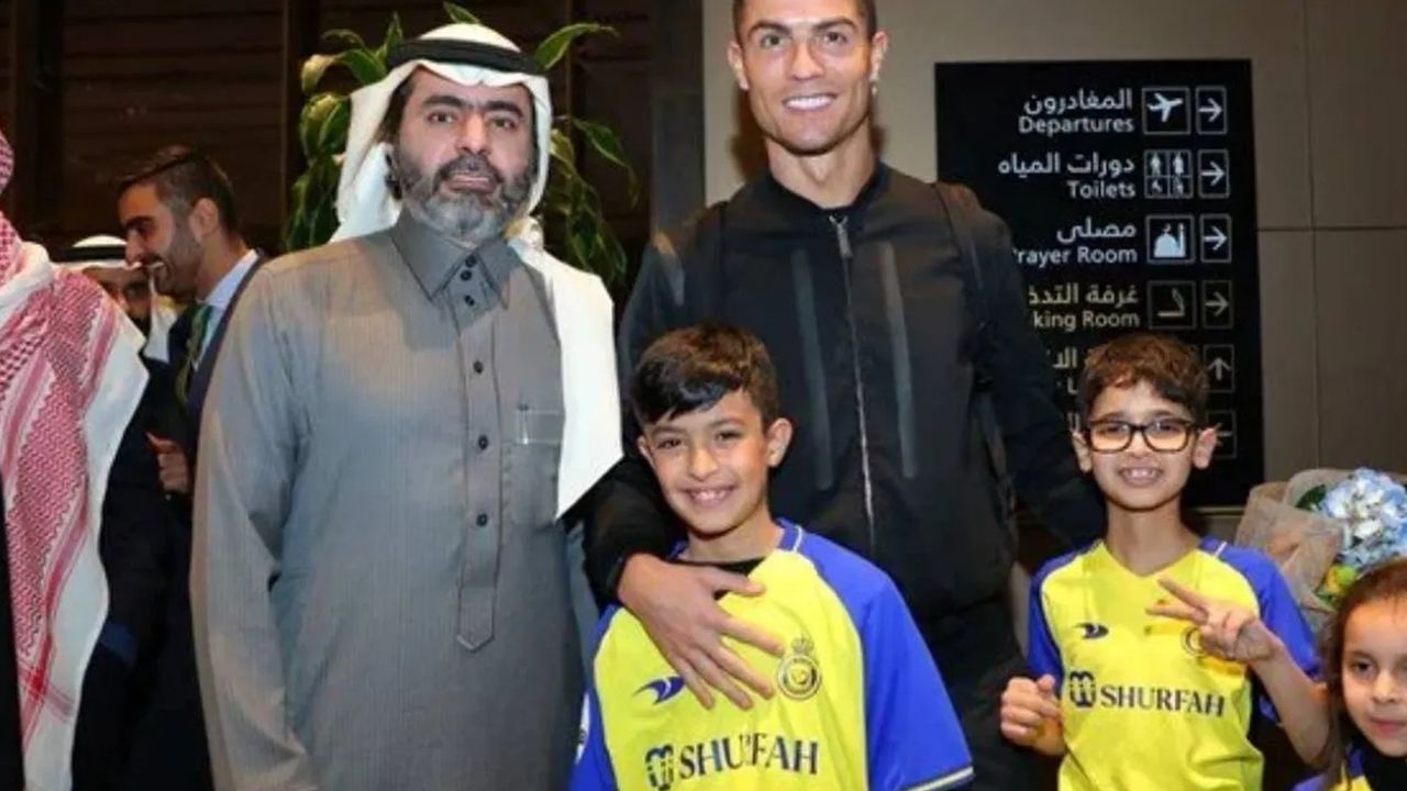 Ronaldo imza için Suudi Arabistan'da
