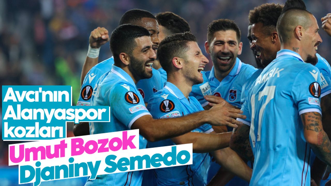 Trabzonspor'un yeni kozları; Umut Bozok ile Djaniny