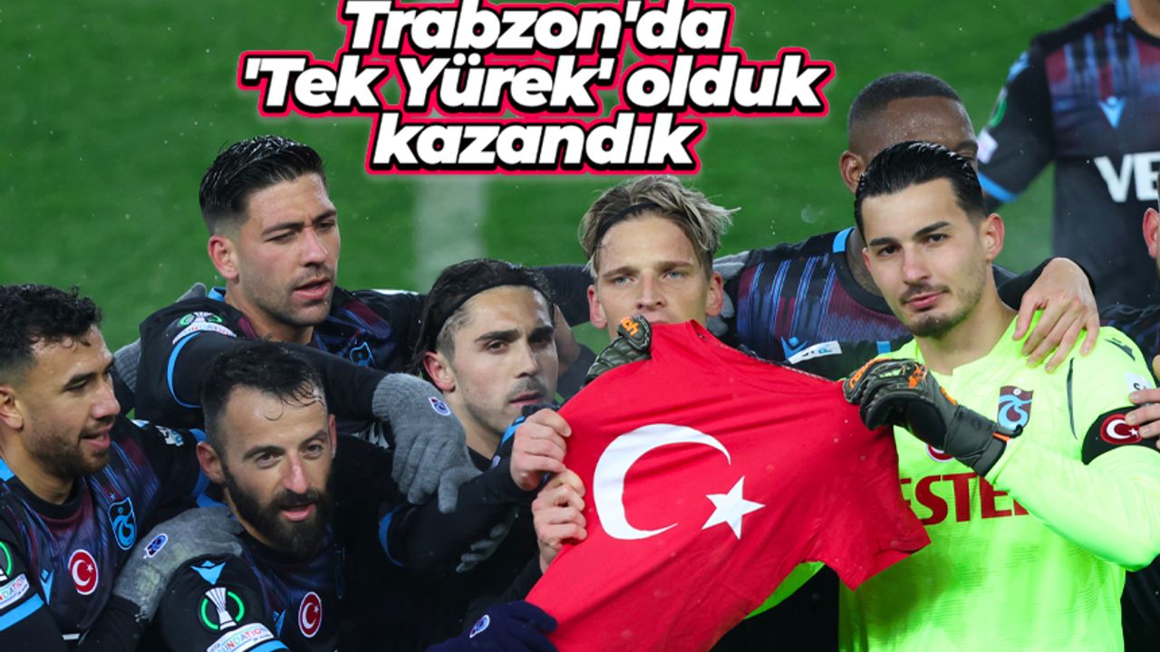 Larsen attı, Türkiye sevindi! Trabzonspor - Basel maç sonucu: 1-0