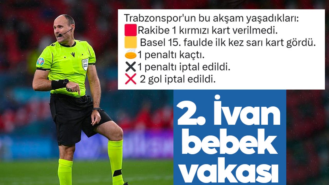 Trabzonspor taraftarından Mateu Lahoz'a tepki