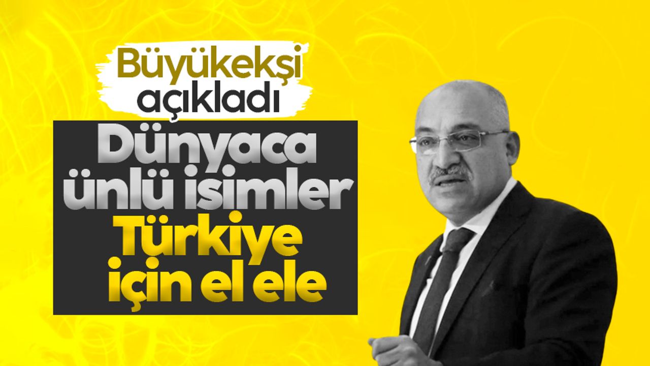 TFF Başkanı Mehmet Büyükekşi açıkladı! Dünyaca ünlü isimler Türkiye için el ele...