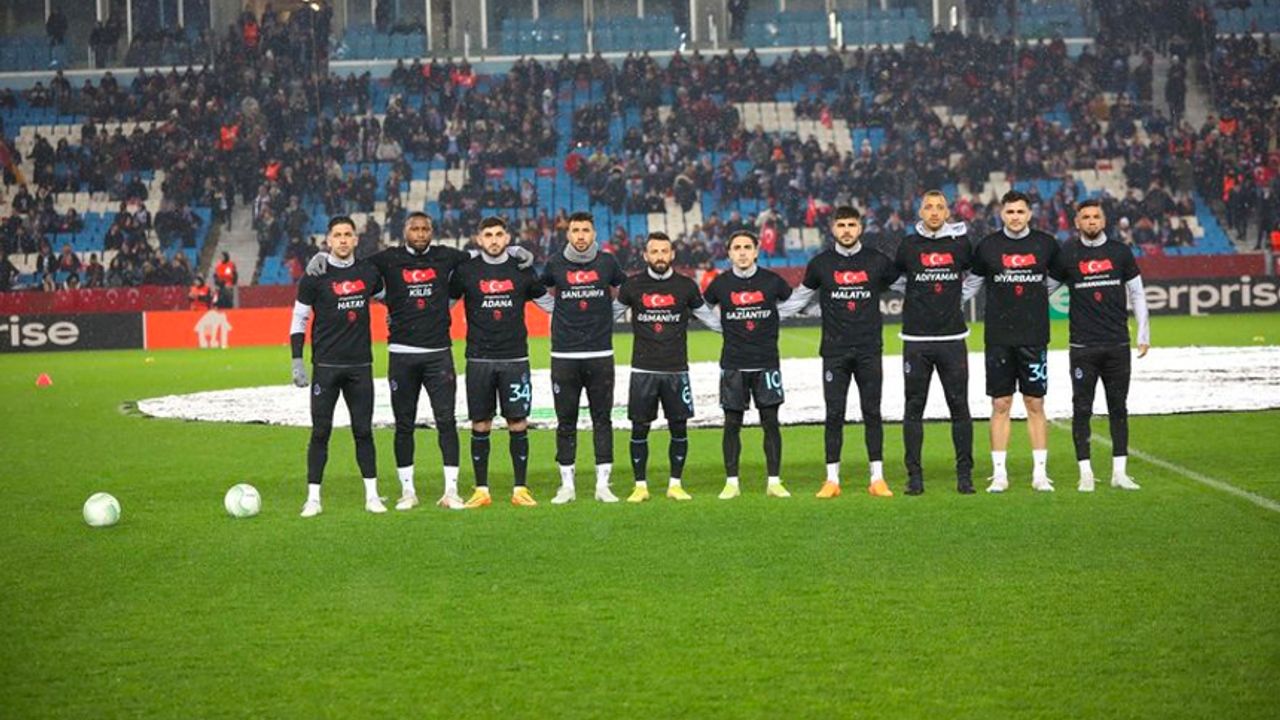 Trabzonspor Alman ekibi Düsseldorf'la depremzedelere yardım maçı oynayacak