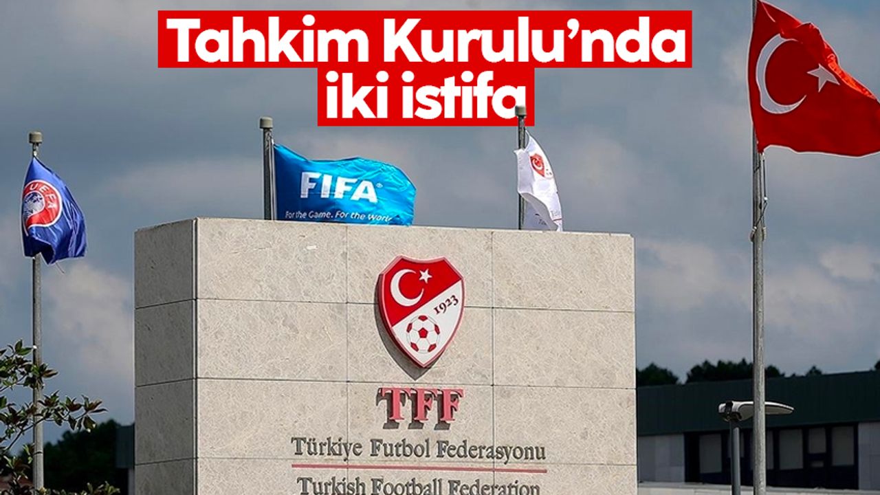 Türkiye Futbol Federasyonu'ndan istifa açıklaması