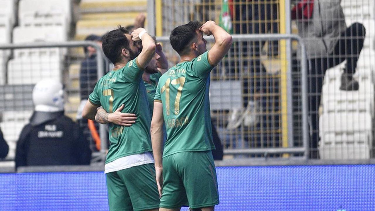 Bursaspor, Amed Sportif Faaliyetleri 2-1 mağlup etti