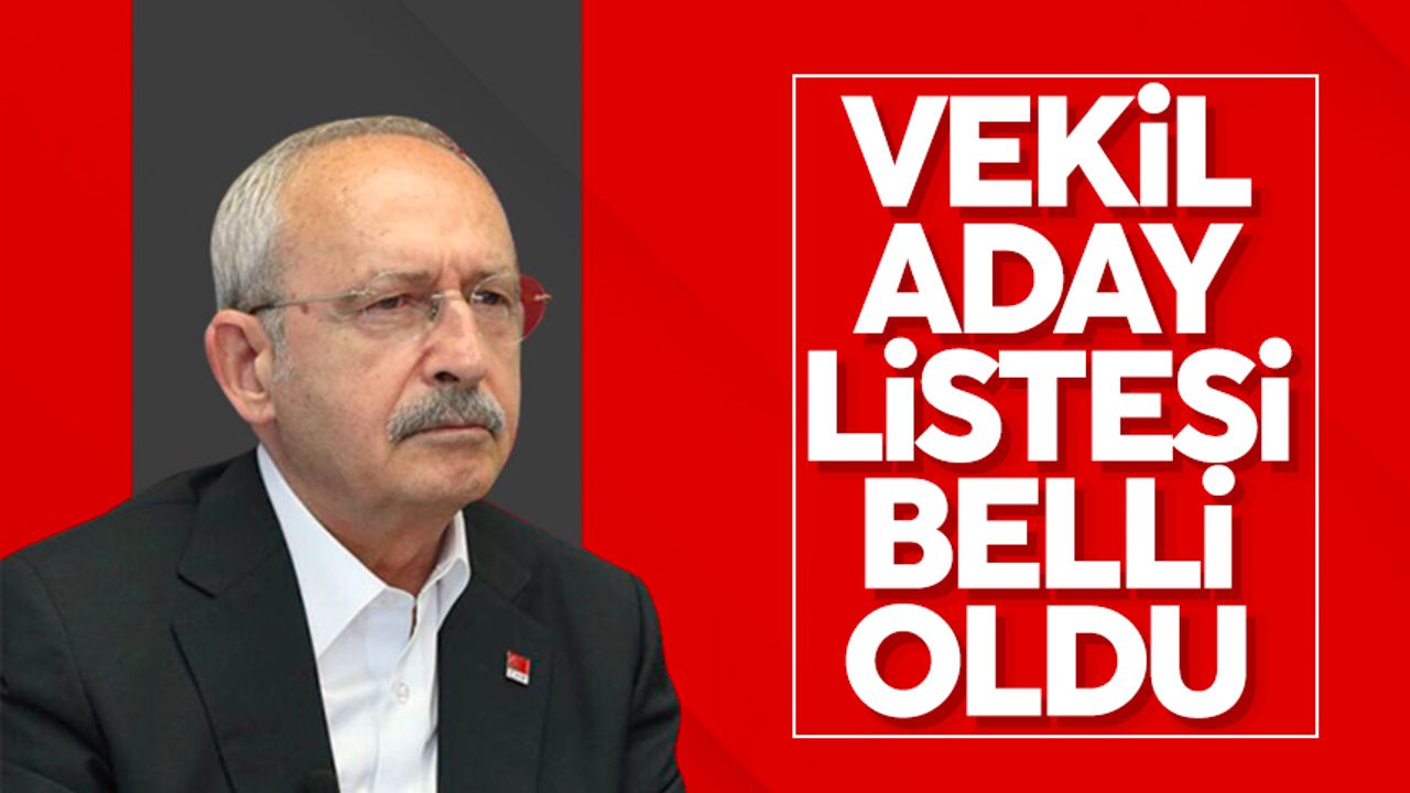 CHP’de milletvekili adayları: İstanbul, Ankara başta olmak üzere il il tüm liste...