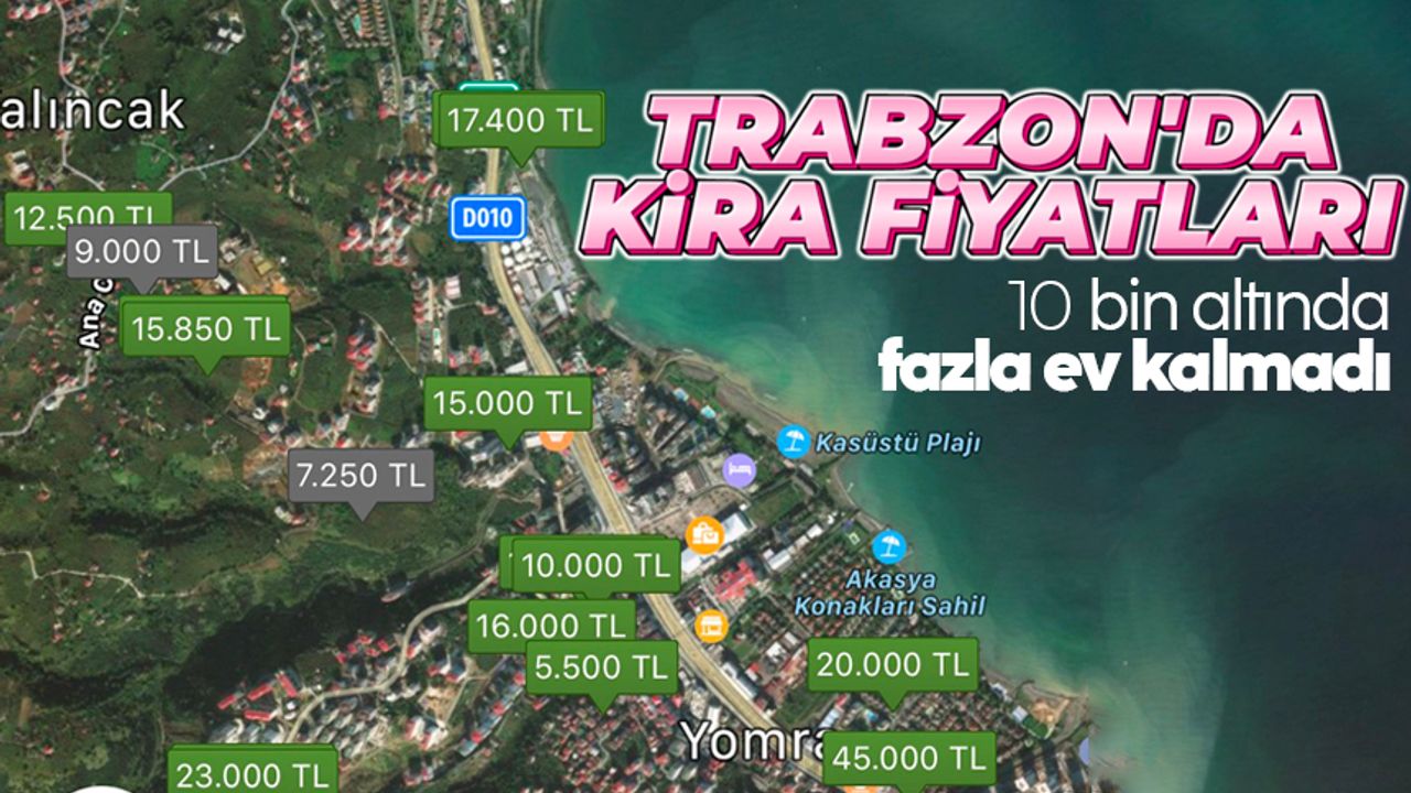 Trabzon'da konut fiyatları uçtu, emlak piyasası çıkmaza girdi