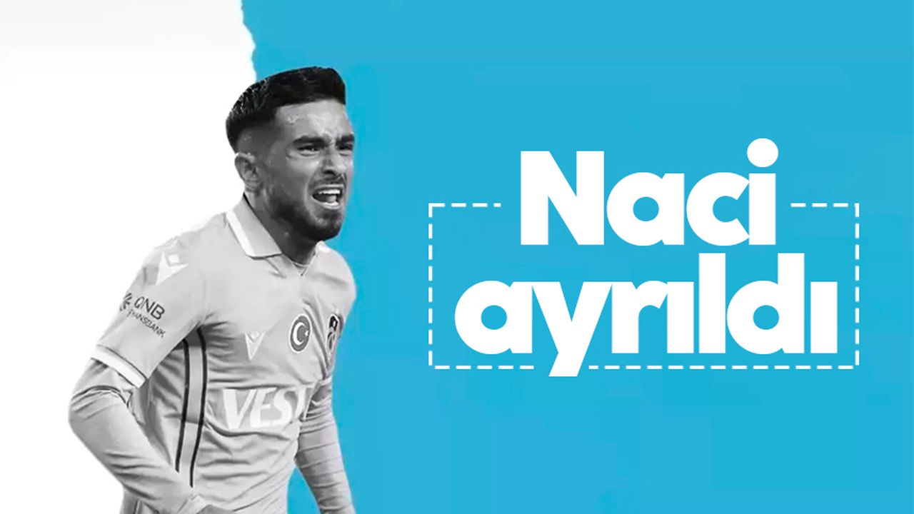 Trabzonspor'da ayrılık: Naci Ünüvar