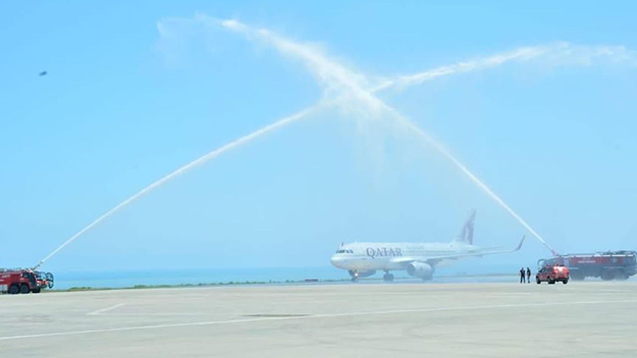Katar’dan Trabzon’a ilk uçuş