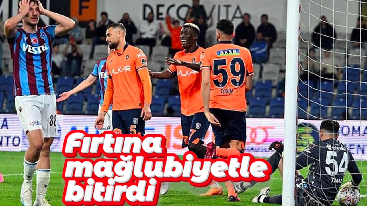 Başakşehir 3-1 Trabzonspor (MAÇ SONUCU - ÖZET)