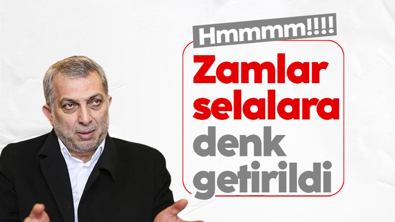 AK Parti'li Metin Külünk: 'Zamlar selalara denk getirildi'
