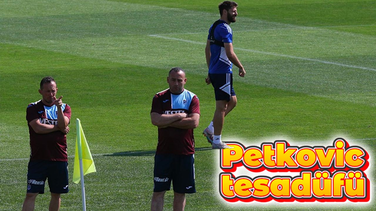 Trabzonspor'da Bruno Petkovic tesadüfü