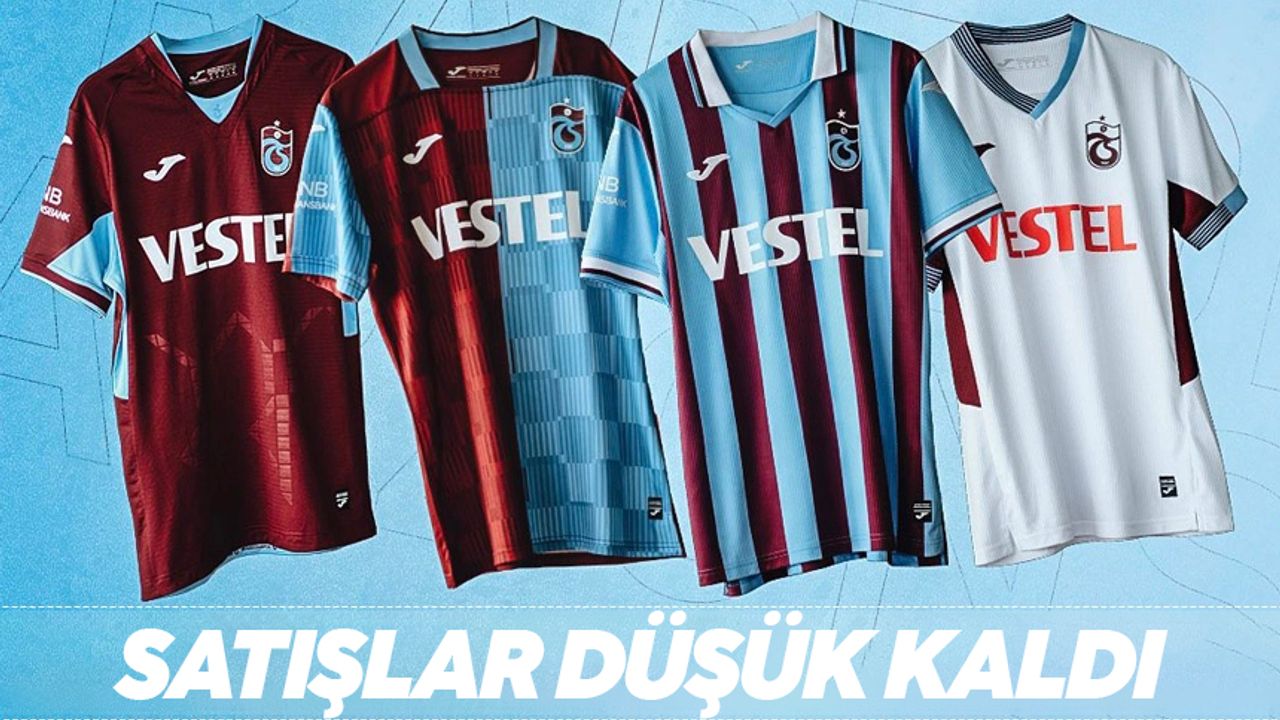 Trabzonspor'da forma satışları düşük kaldı