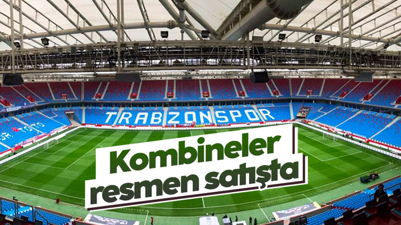 Trabzonspor kombineleri resmen satışa çıktı: İşte fiyatlar...