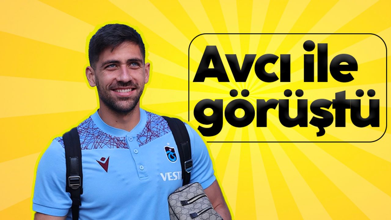 Trabzonspor’da Bakasetas gelişmesi: Avcı ile görüştü