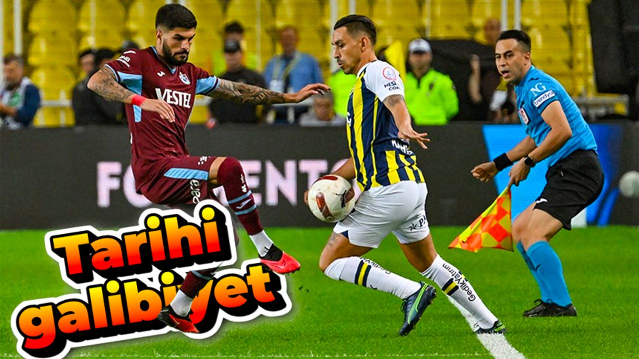 Trabzonspor'dan Kadıköy'de tarihi galibiyet