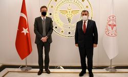 Koca, AB Türkiye Delegasyonu Başkanı ile görüştü