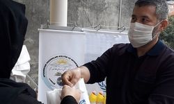 Trabzon’daki mültecilere ısıtıcı yardımı