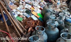 Tunceli’de teröristlerin kullandığı 2 mağara imha edildi