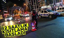 3 günlük sokağa çıkma kısıtlama uygulaması başladı