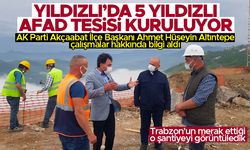 AFAD şantiyesinde hazırlıklar başladı