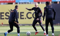 Galatasaray’da Onyekuru ve Etebo antrenmana çıktı!