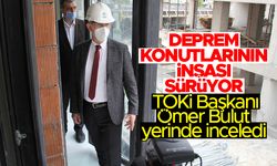 İzmir’deki deprem konutlarının inşası sürüyor