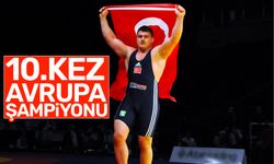 Rıza Kayaalp, 10. kez Avrupa şampiyonu