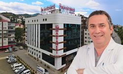 Trabzon'da Opr. Doktor Ayhan Çağılcı hastasından 34 taş çıkardı