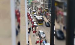 Trabzon'da 4 cadde trafiğe kapatıldı