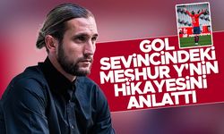 Yusuf Yazıcı gol sevincindeki meşhur Y'nin hikayesini anlattı
