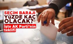AK Parti'den seçim barajı için yeni öneri