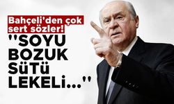 Bahçeli'den çok sert sözler: ''Soyu bozuk, sütü lekeli...''