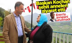 Başkan Koçhan şehit anneleri ziyaret etti