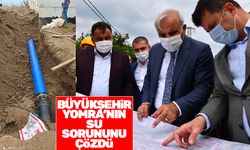 Büyükşehir, Yomra'nın su sıkıntısını çözdü
