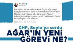 CHP, Soylu'ya sordu: Ağar'ın yeni görevi nedir?