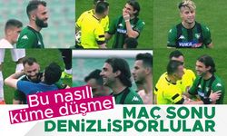 Denizlisporlu futbolcuların tepki çeken görüntüleri