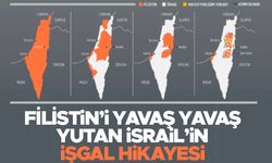 Filistin'i yavaş yavaş yutan İsrail'in işgal hikayesi